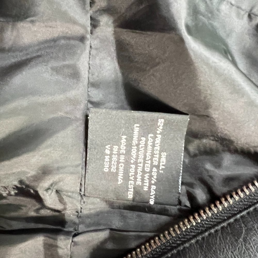πgiacca Stunning Embroidered Faux Leather Jacket - Picture 11 of 16